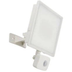 Xanlite - Projecteur LED Mural Blanc, Détecteur De Mouvement, 50 W, 4000 Lumens - PR50WMDB