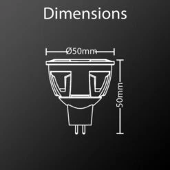 Xanlite - Ampoule LED Spot, Culot GU5.3, 7W Cons. (50W éq.), Angle Focalisé, Lumière Blanche Chaude - VM50S -OSRAM || EUROPALAMP Soldes Boutique 47378802 5
