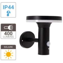 Xanlite - Applique Murale LED Solaire, Détecteur De Mouvement Inclus, 400 Lumens - SO1711A -OSRAM || EUROPALAMP Soldes Boutique 47378811 4