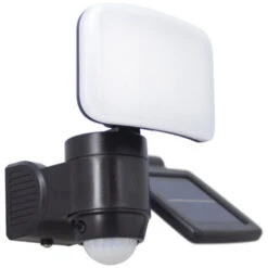 Xanlite - Projecteur Mural LED, 200 Lumens, Avec Détecteur De Mouvement Et Panneau Solaire Déporté - PR200D