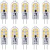 Ampoule G4 LED 12V 2W Blanc Froid 6000K, 200LM, Équivalent Halogène G4 Bi-pin 10W 20W, LED Lampe G4 12V AC/DC Pour Camping Car/Hotte Cuisine, Non-dimmable, Lot De 10 Guazhuni -OSRAM || EUROPALAMP Soldes Boutique 48636180 1