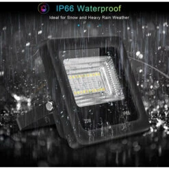 Lot De 2 Projecteurs LED RGB 30W Extérieur, Projecteur à LED Avec Télécommande étanche IP66 Pour Jardin Projecteur Extérieur 9 Lot De 2 Projecteurs LED RGB 30W Extérieur, Projecteur à LED Avec Télécommande étanche IP66 Pour Jardin Projecteur Extérieur -OSRAM || EUROPALAMP Soldes Boutique 49860900 4