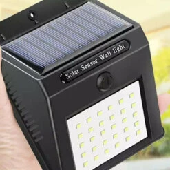 SOLARNA : Lampe LED Solaire Avec Capteur De Mouvement 120° -OSRAM || EUROPALAMP Soldes Boutique 52535583 5