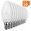 Lot De 10 Ampoules LED Bougie E14 6W 480 Lumens Blanc Chaud 2 Lot De 10 Ampoules LED Bougie E14 6W 480 Lumens Blanc Chaud -OSRAM || EUROPALAMP Soldes Boutique 53362032 1