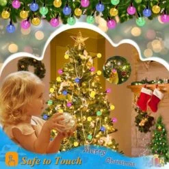 DENUOTOP Guirlande Lumineuse Solaire Exterieur - 5M 20 LED Guirlande Solaire Extérieure Étanche IP65 8 Modes Guirlande Lumineuse Solaire & USB Pour Jardin,Guinguette,Noël,Fête Avec Télécommande Coloré -OSRAM || EUROPALAMP Soldes Boutique 53556372 3