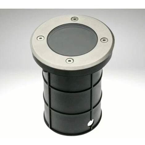 Spot Encastrable Inox ALFA - 230V - Ø 11 Cm - Douille GU10 - Sans Câble 3 Spot Encastrable Inox ALFA - 230V - Ø 11 Cm - Douille GU10 - Sans Câble