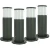 Lot 4 Bornes Extérieures Anthracite VERACRUZ Hauteur 35cm -OSRAM || EUROPALAMP Soldes Boutique 53711671 1