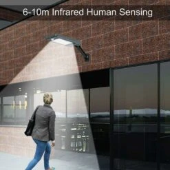 LED Solaire Projecteur,Extérieur Solaire De Jardin Spot Lampe Solaire 48 LED Lumière De Nuit Sans Fil Pour Noël, Jardin, Escalier Exterieur, Cour, Clôture, Patio -OSRAM || EUROPALAMP Soldes Boutique 55600385 3