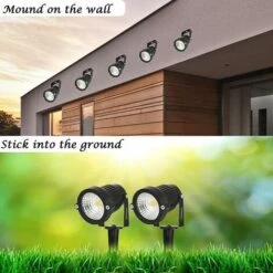 Lot De 8 Spot LED Lumière De Paysage 3W 12V 24V LED Lumière De Jardin Basse Tension IP65 étanche éclairage De Projecteur De Paysage Extérieur Spots Jardin Orientables Luminaires Extérieur Jardin Terra -OSRAM || EUROPALAMP Soldes Boutique 55841343 4