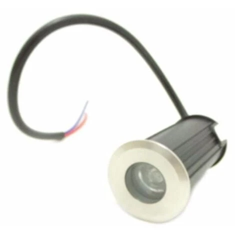 Spot Extérieur Encastrable LED Sol 1W 12V IP68 45° - Blanc Chaud 3 Spot Extérieur Encastrable LED Sol 1W 12V IP68 45° - Blanc Chaud