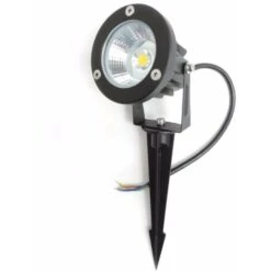 Spot Extérieur Piquet LED COB 6W IP65 - Blanc Neutre 4200k -