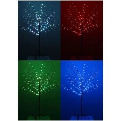Arbre Lumineux Noël 1M60 RGB Avec Télécommande IP44, 8 Modes - -OSRAM || EUROPALAMP Soldes Boutique 56328373 5