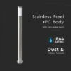 V-TAC Lampadaire De Jardin LED 110cm Avec Douille E27 (max 60W) En Acier Inoxydable IP44 -OSRAM || EUROPALAMP Soldes Boutique 56839952 1