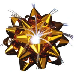 Fleur Lumineuse De Table Or