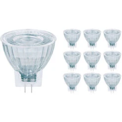 Lot 10x Osram Parathom Spot LED GU4 MR11 3.2W 184lm 36D - 927 Blanc Très Chaud Meilleur Rendu Des Couleurs - Dimmable - Équivalent 20W