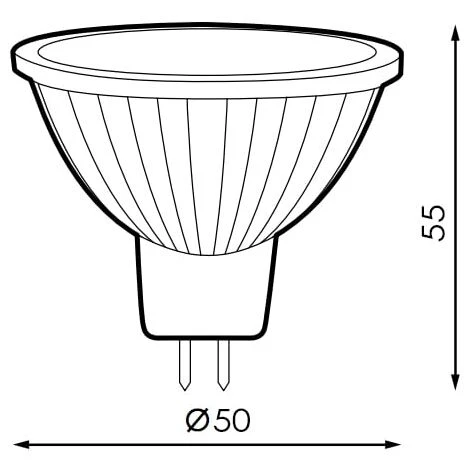 Ampoule LED MR16 / GU5.3 Plus 6W 12V Blanc Neutre 4000K IluminaShop 4 Ampoule LED MR16 / GU5.3 Plus 6W 12V Blanc Neutre 4000K IluminaShop – Image 2