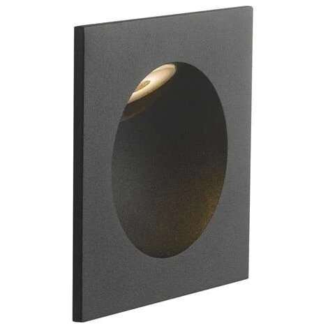 Encastré Mural LED ONYX Carré 2W 144lm 4000K IP54 Aluminium Noir Gaufré 3 Encastré Mural LED ONYX Carré 2W 144lm 4000K IP54 Aluminium Noir Gaufré