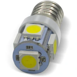 Lot De 10 Ampoules LED E10 9 V Blanc Froid 5SMD 5 W (blanc Froid, 9 V) -OSRAM || EUROPALAMP Soldes Boutique 59496388 5