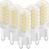 LED G9 3.2W Blanc Chaud 3000K, Ampoules LED G9 350LM, Équivalent à Une Ampoule Halogène 28W 40W, Lilaris 5Pcs -OSRAM || EUROPALAMP Soldes Boutique 59618179 1