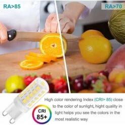 LED G9 3.2W Blanc Chaud 3000K, Ampoules LED G9 350LM, Équivalent à Une Ampoule Halogène 28W 40W, Lilaris 5Pcs -OSRAM || EUROPALAMP Soldes Boutique 59618179 3