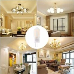 Déstockage G4 LED Ampoule,5-Pack 8W Ampoules Halogènes Équivalentes,Ampoule LED G4 1W Économie Pour Les Ampoules De Hotte,AC/DC 12V 130LM 3000K -OSRAM || EUROPALAMP Soldes Boutique 59854029 4