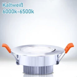 EINFEBEN 10X LED Spot Spot Encastré Set Spot Encastré Pour Plafond IP44 3W A++ 230 V Blanc Froid CE&ROHS Avec Transformateur 11 EINFEBEN 10X LED Spot Spot Encastré Set Spot Encastré Pour Plafond IP44 3W A++ 230 V Blanc Froid CE&ROHS Avec Transformateur -OSRAM || EUROPALAMP Soldes Boutique 60067366 5