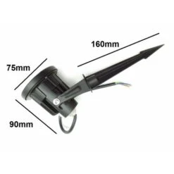 Spot LED Extérieur à Piquer IP65 6W COB - Blanc Chaud 2300K - 3500K - SILAMP -OSRAM || EUROPALAMP Soldes Boutique 6013996 3