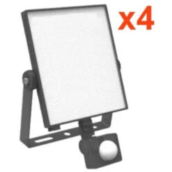 Projecteur LED Connecté WiFi RGBW 20W IP44 Avec Détecteur De Mouvement (Lot De 4) - SILAMP -OSRAM || EUROPALAMP Soldes Boutique 60978444 3