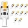 LED G4 Dimmable Ampoules,2W Equivalent 20W Halogène Lampe,200LM Blanc Chaud Économies D’énergie Ampoule,Pas De Scintillement,AC/DC 12-24V,G4 Bi-pin ,360°Angle De Faisceaux,Lot De 10 [Classe énergétiqu 2 LED G4 Dimmable Ampoules,2W Equivalent 20W Halogène Lampe,200LM Blanc Chaud Économies D’énergie Ampoule,Pas De Scintillement,AC/DC 12-24V,G4 Bi-pin ,360°Angle De Faisceaux,Lot De 10 [Classe énergétiqu -OSRAM || EUROPALAMP Soldes Boutique 64568468 1