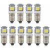 10pcs E10 6V Blanc Froid Ampoules LED 5SMD 0,5 W 50LM Les Lamp(Blanc Chaud) 1 10pcs E10 6V Blanc Froid Ampoules LED 5SMD 0,5 W 50LM Les Lamp(Blanc Chaud) -OSRAM || EUROPALAMP Soldes Boutique 64569141 1