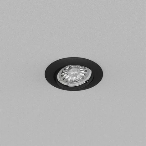 Xanlite - Lot De 5 Spots Noirs Encastrables LED Avec Ampoules Incluses, Culot GU10, 345 Lumens, équivalence 50 W, 2700K, Blanc Chaud - PACK5SP50AN 5 Xanlite - Lot De 5 Spots Noirs Encastrables LED Avec Ampoules Incluses, Culot GU10, 345 Lumens, équivalence 50 W, 2700K, Blanc Chaud - PACK5SP50AN – Image 3