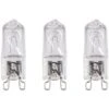 Xanlite - Lot De 3 Ampoules Halogènes Culot G9, 410 Lumens, 36W, 2700 Kelvins, Blanc Chaud Dimmable - PACK3HG930W -OSRAM || EUROPALAMP Soldes Boutique 64569528 1