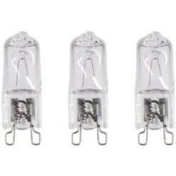 Xanlite - Lot De 3 Ampoules Halogènes Culot G9, 410 Lumens, 36W, 2700 Kelvins, Blanc Chaud Dimmable - PACK3HG930W