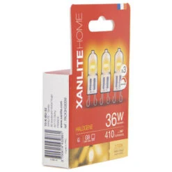 Xanlite - Lot De 3 Ampoules Halogènes Culot G9, 410 Lumens, 36W, 2700 Kelvins, Blanc Chaud Dimmable - PACK3HG930W 8 Xanlite - Lot De 3 Ampoules Halogènes Culot G9, 410 Lumens, 36W, 2700 Kelvins, Blanc Chaud Dimmable - PACK3HG930W -OSRAM || EUROPALAMP Soldes Boutique 64569528 3