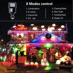 Guirlande LED Noël Lumineuse Rideau 20m 640 Leds Noël Rideau Lumineux Decoration Fenêtre, Noël Mariage Anniversaire Maison Patio -OSRAM || EUROPALAMP Soldes Boutique 65108658 3