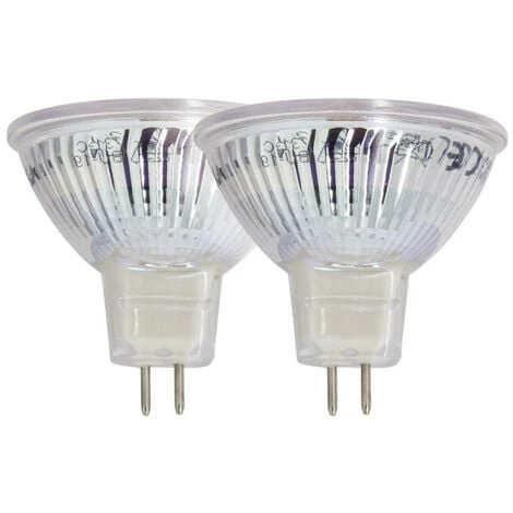 Xanlite - Lot De 2 Ampoules SMD LED Spot MR16, Culot GU5.3, 345 Lumens, Conso. 5W (eq. 35W), 2700K, Blanc Chaud - PACK2VM35S 3 Xanlite - Lot De 2 Ampoules SMD LED Spot MR16, Culot GU5.3, 345 Lumens, Conso. 5W (eq. 35W), 2700K, Blanc Chaud - PACK2VM35S