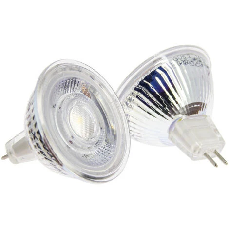 Xanlite - Lot De 2 Ampoules SMD LED Spot MR16, Culot GU5.3, 345 Lumens, Conso. 5W (eq. 35W), 2700K, Blanc Chaud - PACK2VM35S 6 Xanlite - Lot De 2 Ampoules SMD LED Spot MR16, Culot GU5.3, 345 Lumens, Conso. 5W (eq. 35W), 2700K, Blanc Chaud - PACK2VM35S – Image 4