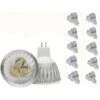 Ampoule LED MR16 Ampoule LED MR16 3W Blanc Chaud GU5.3 Ampoule LED MR16 12V 3W Ampoule Spot LED, Adaptée à L'éclairage Paysager Sur Rail Encastré, équivalent Halogène 20W, 10 Packs -OSRAM || EUROPALAMP Soldes Boutique 68676352 1
