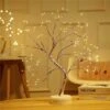 Lumière De Table Pour Arbre Bonsaï 108 LED Lumière Artificielle Pour Arbre De Noël Miniature Fonctionnant Sur Batterie/USB Branches Réglables Pour La Décoration Des Vacances à La Maison (blanc Chaud) -OSRAM || EUROPALAMP Soldes Boutique 68767438 1