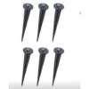 Piquet De Jardin En Plastique Noir - Support De Lampe 6 Pack，Ø35X160mm -OSRAM || EUROPALAMP Soldes Boutique 69617712 1