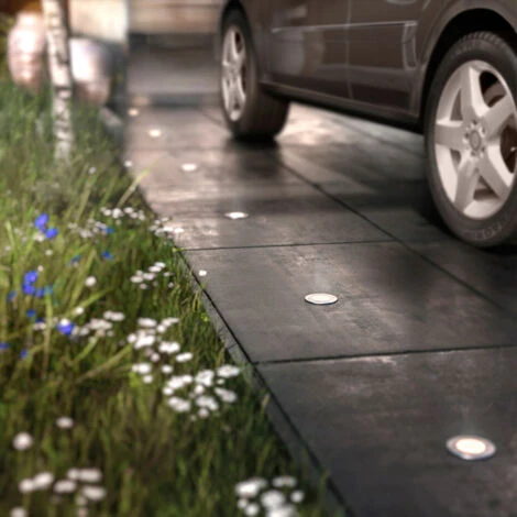 Philips MOSS Spot Enterré LED 1x3W - Diamètre 10,5 - Inox 7 Philips MOSS Spot Enterré LED 1x3W - Diamètre 10,5 - Inox – Image 5