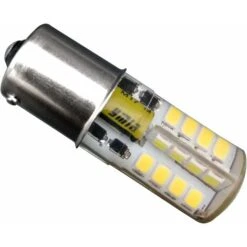 Lot De 2 Ampoules LED B15 AC/DC 12 V Ba15s - 300 Lumens - 3 W - Blanc Froid 6000 K-30 W - équivalent à Une Lampe Halogène De Rechange Pour Voiture, Remorque, Camping-car, Bateau, Yard 9 Lot De 2 Ampoules LED B15 AC/DC 12 V Ba15s - 300 Lumens - 3 W - Blanc Froid 6000 K-30 W - équivalent à Une Lampe Halogène De Rechange Pour Voiture, Remorque, Camping-car, Bateau, Yard -OSRAM || EUROPALAMP Soldes Boutique 71047650 3