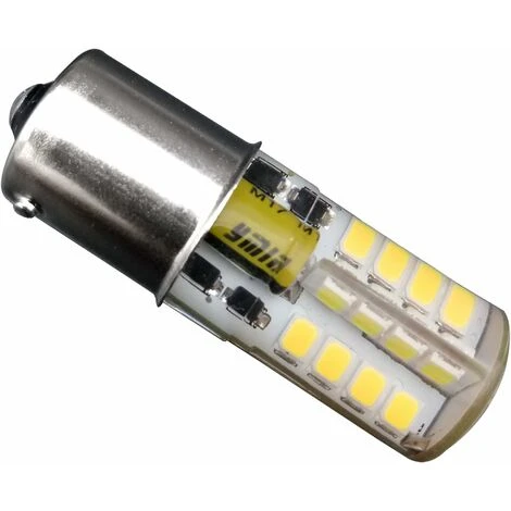 Lot De 2 Ampoules LED B15 AC/DC 12 V Ba15s - 300 Lumens - 3 W - Blanc Froid 6000 K-30 W - équivalent à Une Lampe Halogène De Rechange Pour Voiture, Remorque, Camping-car, Bateau, Yard 5 Lot De 2 Ampoules LED B15 AC/DC 12 V Ba15s - 300 Lumens - 3 W - Blanc Froid 6000 K-30 W - équivalent à Une Lampe Halogène De Rechange Pour Voiture, Remorque, Camping-car, Bateau, Yard – Image 3