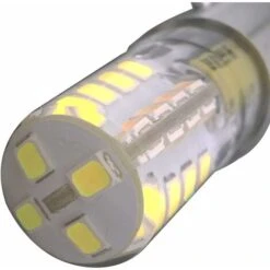 Lot De 2 Ampoules LED B15 AC/DC 12 V Ba15s - 300 Lumens - 3 W - Blanc Froid 6000 K-30 W - équivalent à Une Lampe Halogène De Rechange Pour Voiture, Remorque, Camping-car, Bateau, Yard 10 Lot De 2 Ampoules LED B15 AC/DC 12 V Ba15s - 300 Lumens - 3 W - Blanc Froid 6000 K-30 W - équivalent à Une Lampe Halogène De Rechange Pour Voiture, Remorque, Camping-car, Bateau, Yard -OSRAM || EUROPALAMP Soldes Boutique 71047650 4