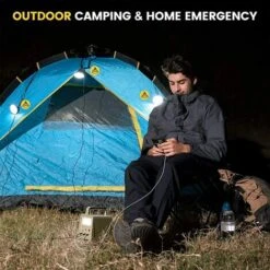 Solaire Lampes 3 Ampoules LED Kits De Générateur D'énergie Solaire Portable - 13000mAh/42Wh -OSRAM || EUROPALAMP Soldes Boutique 71278710 3