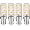 Ampoule LED Mais B22 16W Blanc Froid 6000K, 1600LM, Équivalent Halogène B22 100W-120W, AC 230V, Ampoule B22 Pour Garage/Studio, Non-dimmable, Lot De 4 [Classe énergétique A] -OSRAM || EUROPALAMP Soldes Boutique 71299754 1