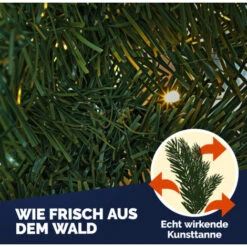 Guirlande De Noël Lumineuse Décoration En Sapin Artificiel Avec Lumières Blanc Chaud Pour Porte Fenêtre Balustrade-5m 100 LEDs (en) 11 Guirlande De Noël Lumineuse Décoration En Sapin Artificiel Avec Lumières Blanc Chaud Pour Porte Fenêtre Balustrade-5m 100 LEDs (en) -OSRAM || EUROPALAMP Soldes Boutique 71588334 5