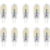 Promotion Ampoule LED G4 2W, 20W Ampoules Halogènes équivalentes, Blanc Froid 6000k,200Lm,12x SMD,12V AC/DC-Pack De 10 -OSRAM || EUROPALAMP Soldes Boutique 72384238 1