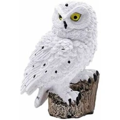 Déstockage Lumière Solaire De Jardin, Forme De Chouette Lampe Solaire En Résine Imperméable à L'eau Pour Paysage Pour La Décoration D'éclairage De Jardin Extérieur (blanc) -OSRAM || EUROPALAMP Soldes Boutique 73764411 3
