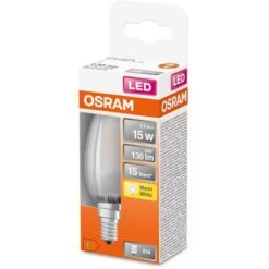Ampoule LED Osram Retrofit Classic B Blanc Chaud E14 1,5W 7 Ampoule LED Osram Retrofit Classic B Blanc Chaud E14 1,5W -OSRAM || EUROPALAMP Soldes Boutique 73827096 2